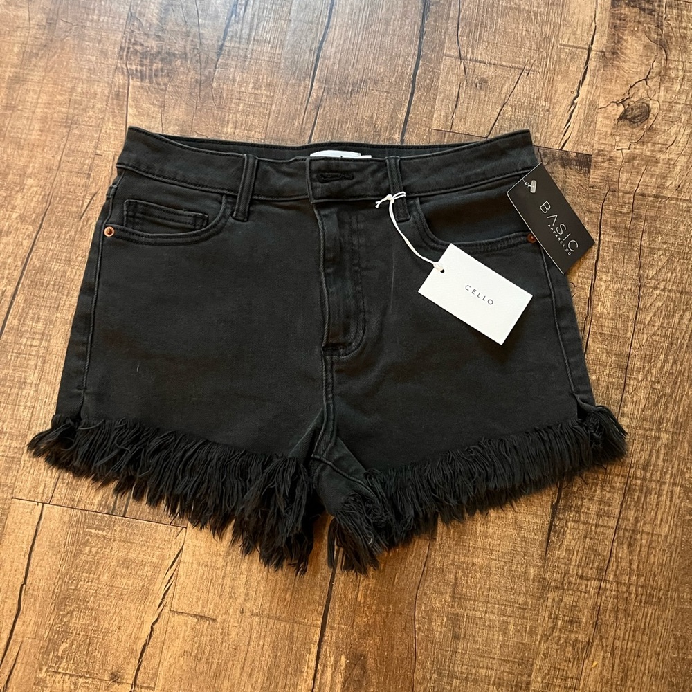 Black Cello shorts